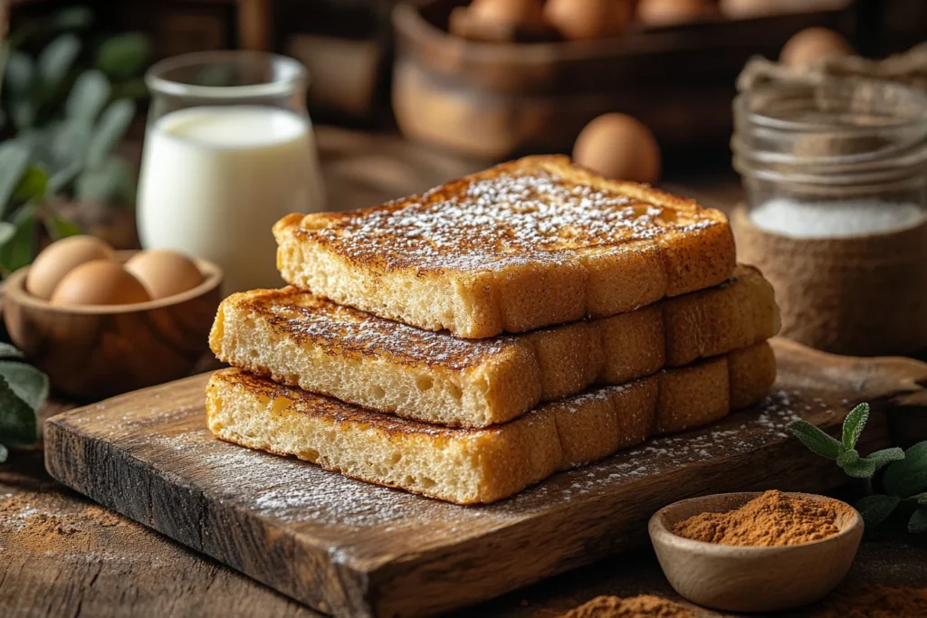 Key Ingredients for Cinnamon French Toast